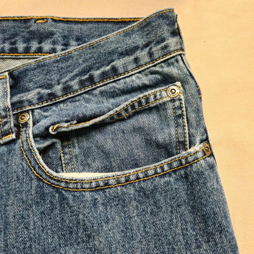 Harley Davidson Jeans Mens Size 36x32‎ Blue Denim Biker Motorcycle Casual